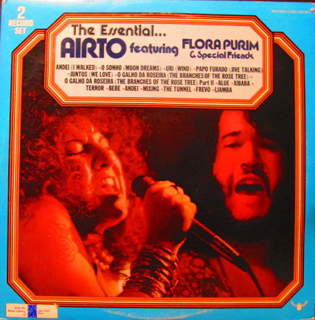 Airto* Featuring Flora Purim : The Essential Airto (2xLP, Comp, Gat)