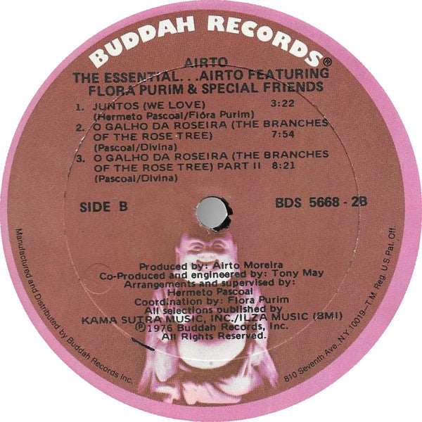 Airto* Featuring Flora Purim : The Essential Airto (2xLP, Comp, Gat)