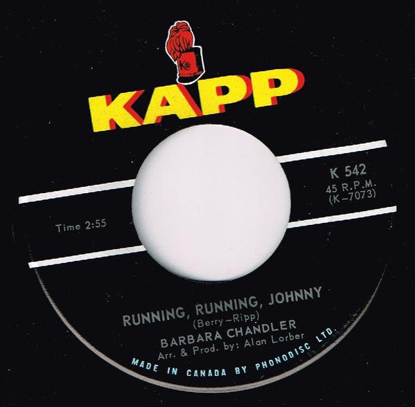 Barbara Chandler : It Hurts To Be Sixteen (7")