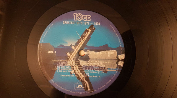10cc : Greatest Hits 1972-1978 (LP, Comp)