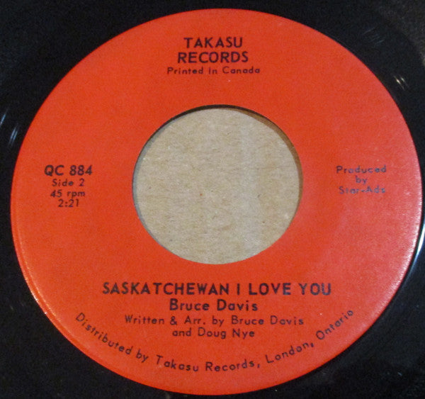 Bruce Davis Quintet : Buffalo Daze (7", Single)