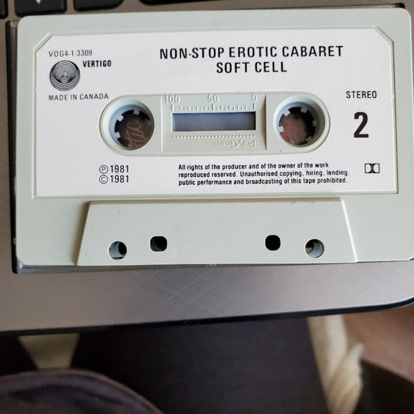 Soft Cell : Non-Stop Erotic Cabaret (Cass, Album)