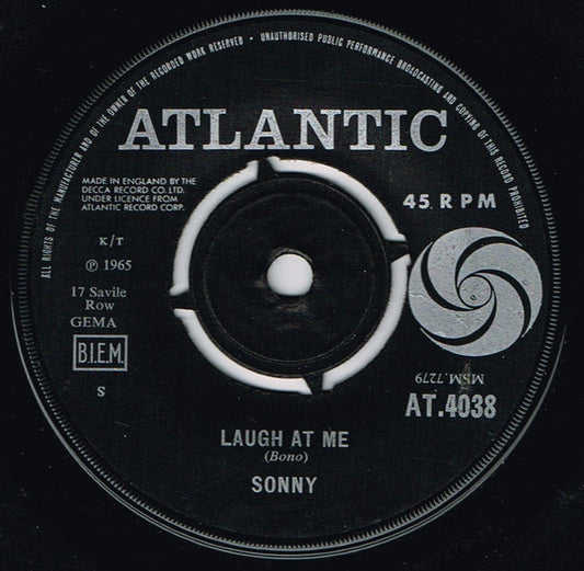 Sonny* : Laugh At Me (7", Single)