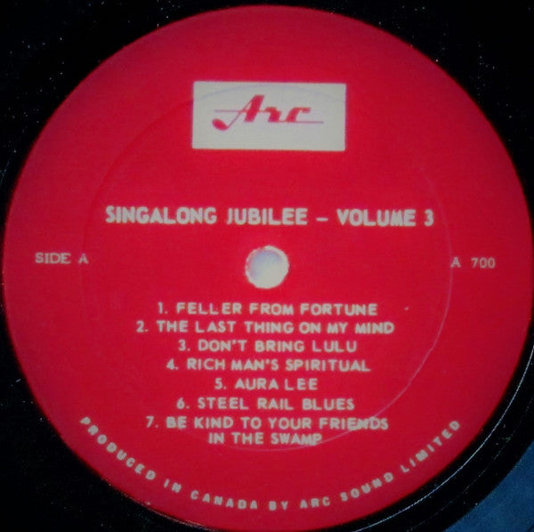 The Singalong Jubilee Cast : Singalong Jubilee Volume III (LP, Album, Mono)