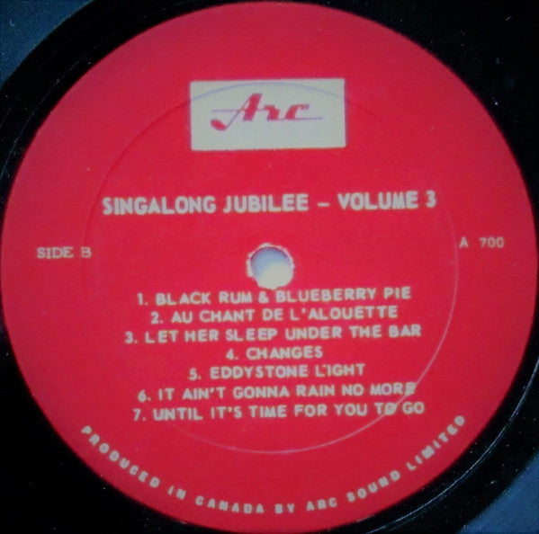 The Singalong Jubilee Cast : Singalong Jubilee Volume III (LP, Album, Mono)