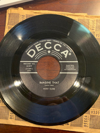 Patsy Cline : When I Get Through With You / Imagine That (7", Single)