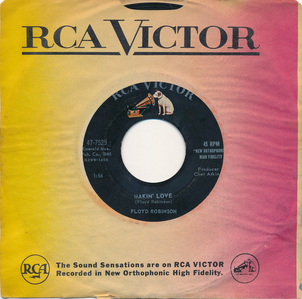 Floyd Robinson : Makin' Love / My Girl (7", Single, Ind)