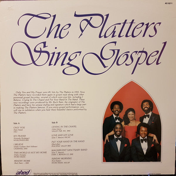 The Platters : The Platters Sing Gospel (LP)