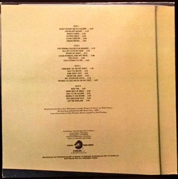 Sonny Boy Williamson (2) : This Is My Story (2xLP, Comp, Gat)