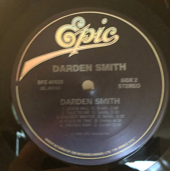 Darden Smith : Darden Smith (LP, Album)