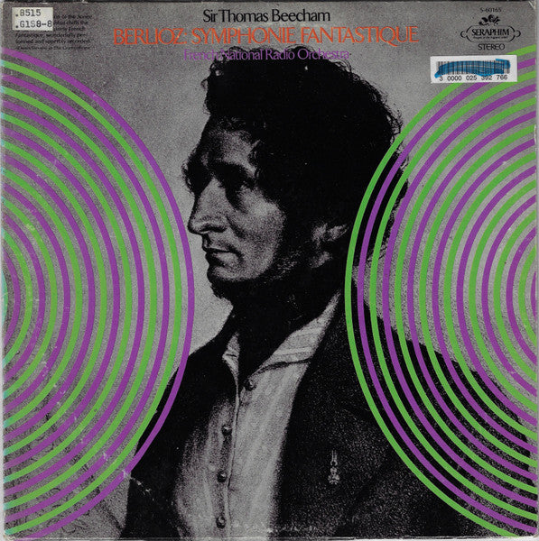 Sir Thomas Beecham, Hector Berlioz, Orchestre National De France : Symphonie Fantastique (LP)