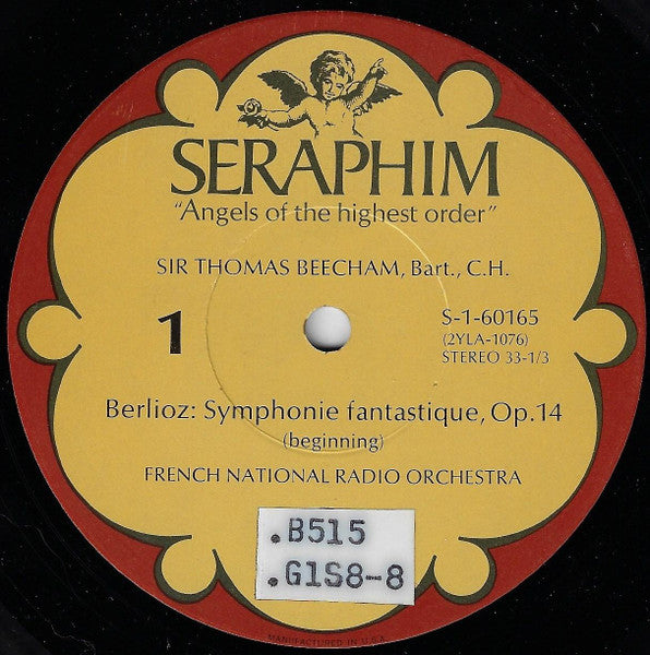 Sir Thomas Beecham, Hector Berlioz, Orchestre National De France : Symphonie Fantastique (LP)