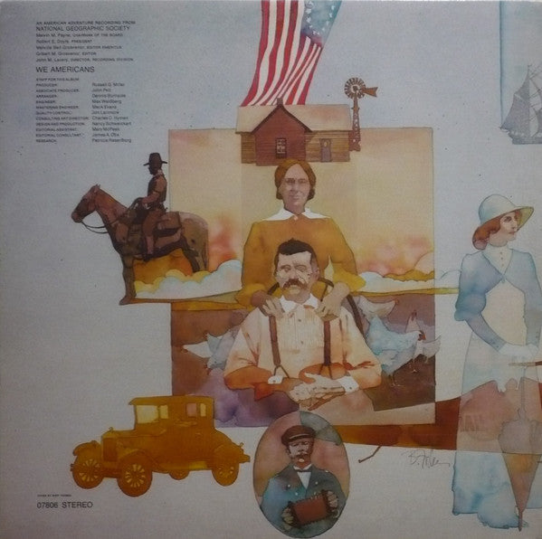 Burl Ives : We Americans: A Musical Journey With Burl Ives (LP, Album)