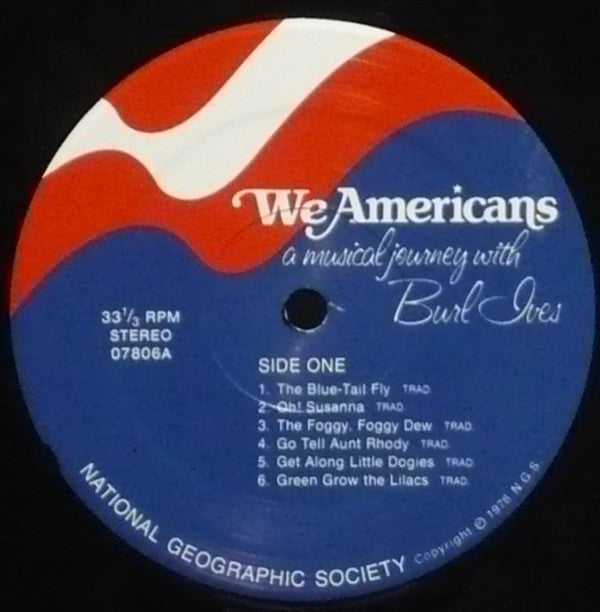 Burl Ives : We Americans: A Musical Journey With Burl Ives (LP, Album)