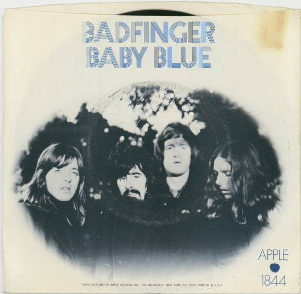 Badfinger : Baby Blue (7", Single, Jac)