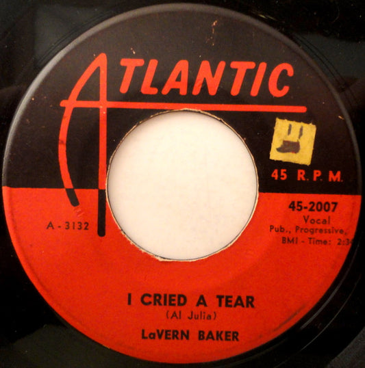 LaVern Baker : I Cried A Tear (7", Single)