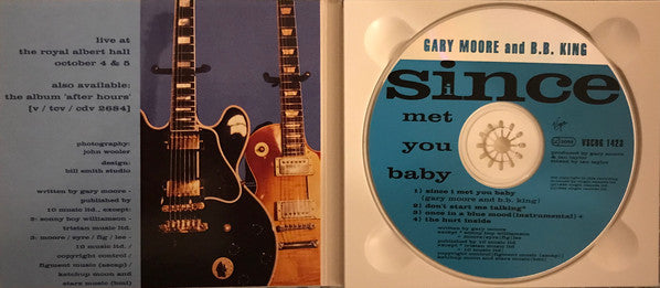 Gary Moore & B.B. King : Since I Met You Baby (CD, Single, Ltd, Dig)