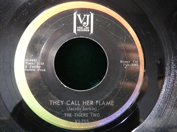 The Tigers Two : Soho / They Call Her Flame (7")