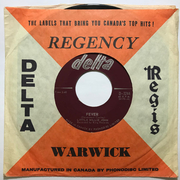 Little Willie John : Fever / Let Them Talk (7", Single)