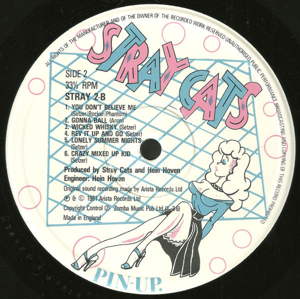 Stray Cats : Gonna Ball (LP, Album)