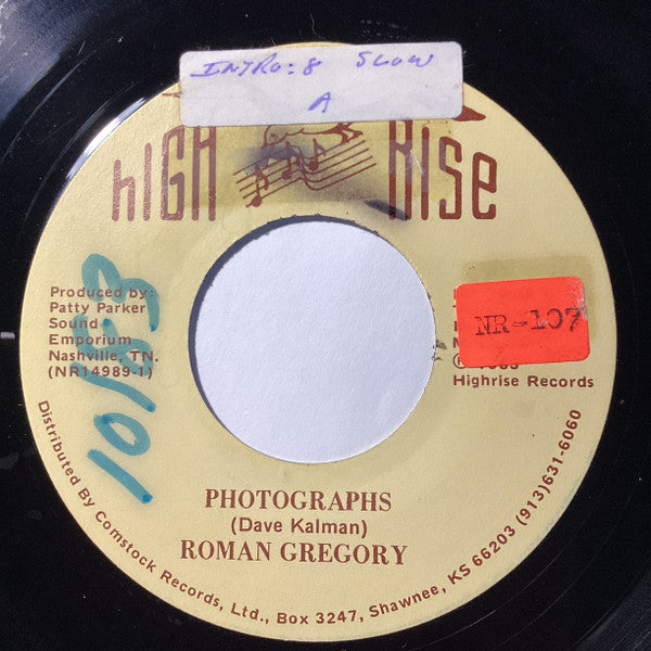 Roman Gregory (2) : Photographs / I Was Wrong (7", Single)
