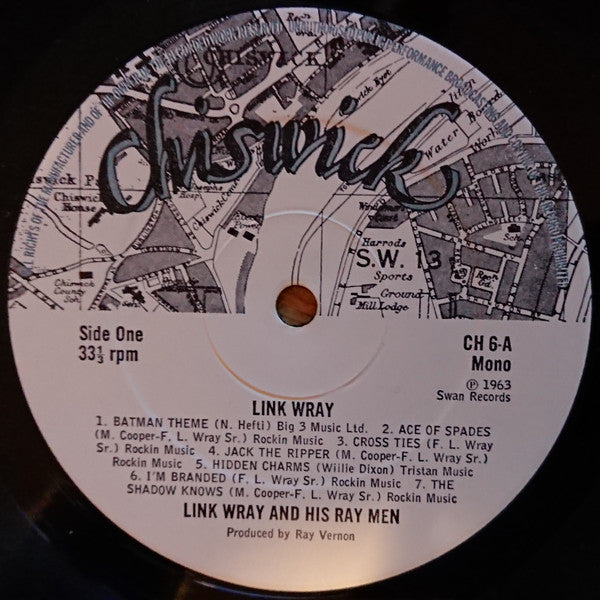 Link Wray : Early Recordings (LP, Comp, Mono)
