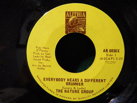 Nature (22) : Everybody Hears A Different Drummer (7")
