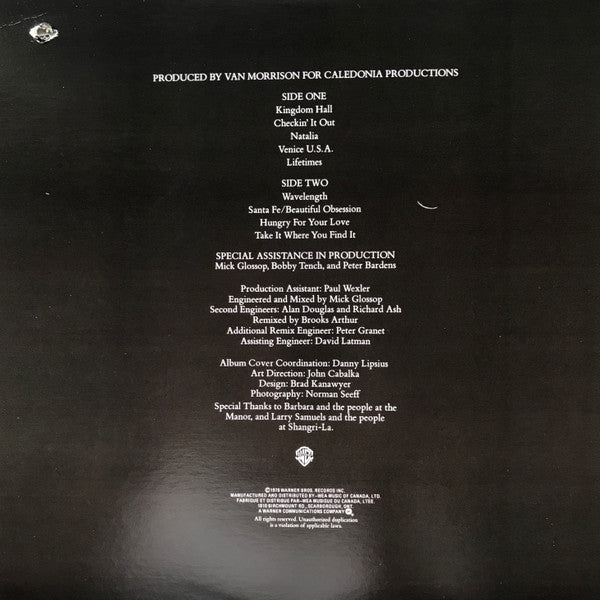 Van Morrison : Wavelength (LP, Album, RE)