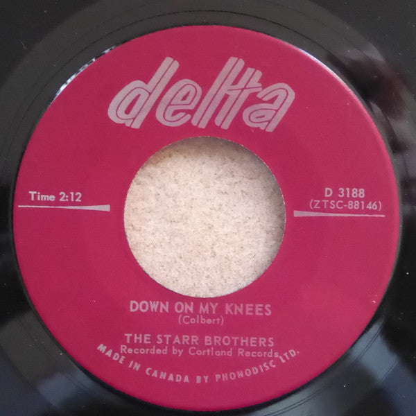 The Starr Brothers : Don Juan / Down On My Knees (7", Single)