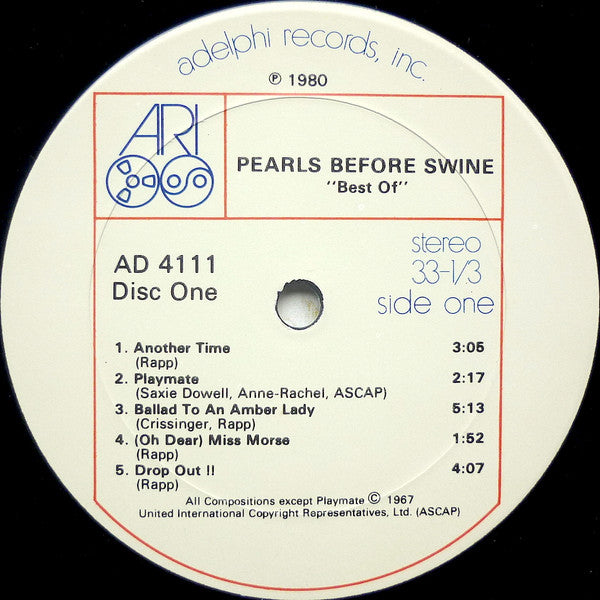 Pearls Before Swine : The Best Of Pearls Before Swine (2xLP, Comp)