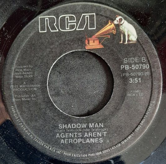 Agents Aren't Aeroplanes : The Upstroke (7", Single)