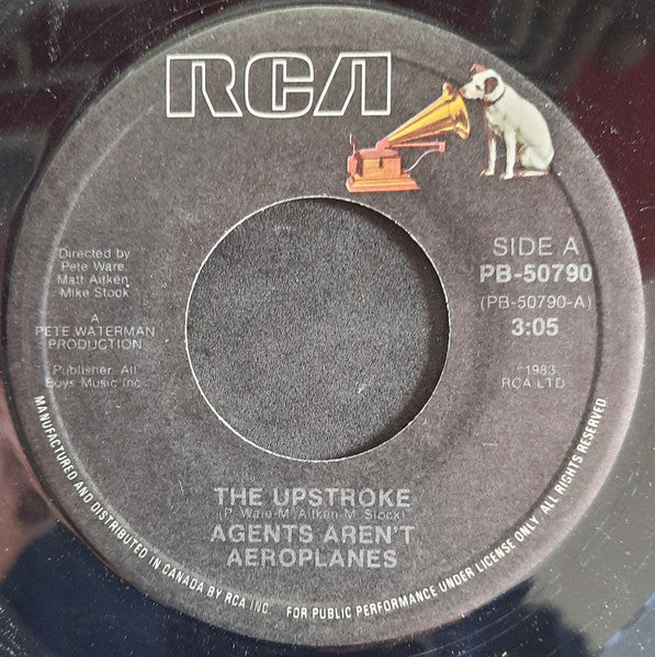 Agents Aren't Aeroplanes : The Upstroke (7", Single)