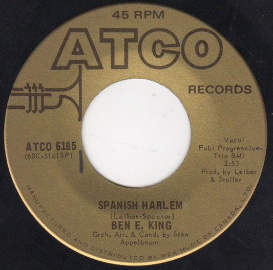 Ben E. King : Spanish Harlem (7", Single)