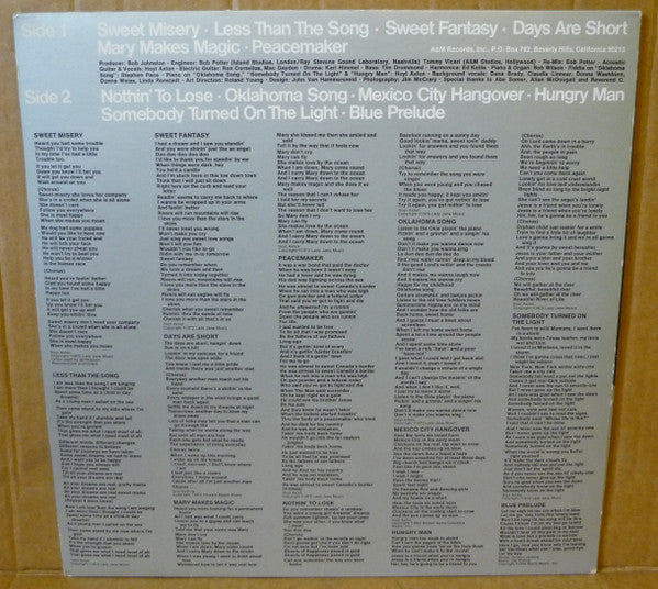 Hoyt Axton : Less Than The Song (LP, Album)