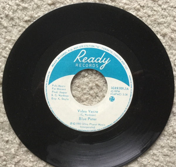 Blue Peter : Video Verite (7", Single)