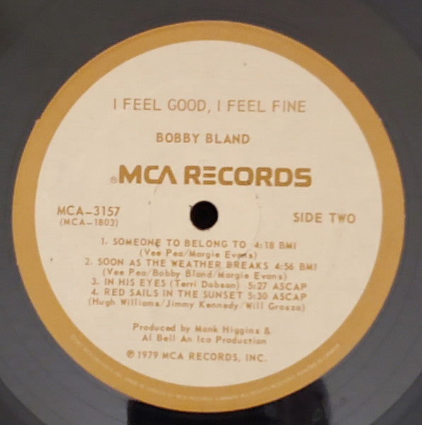 Bobby Bland : I Feel Good, I Feel Fine (LP, Album)