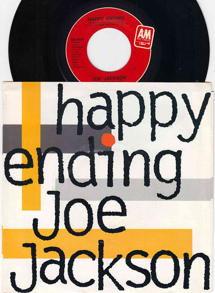 Joe Jackson : Happy Ending (7", Single, Mon)