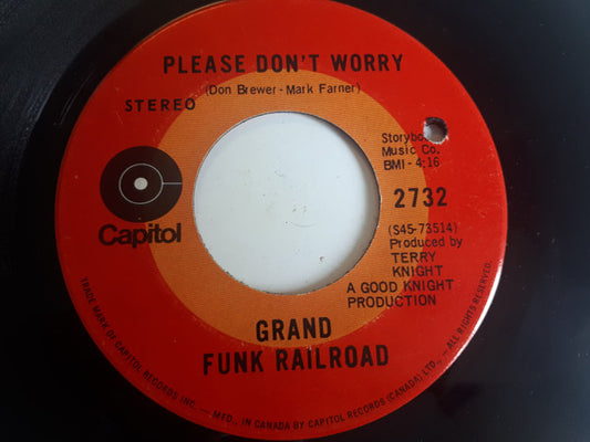 Grand Funk Railroad : Heartbreaker / Please Don't Worry (7", Single)