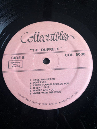 The Duprees : The Best Of The Duprees (LP, Comp, Mono, Pin)