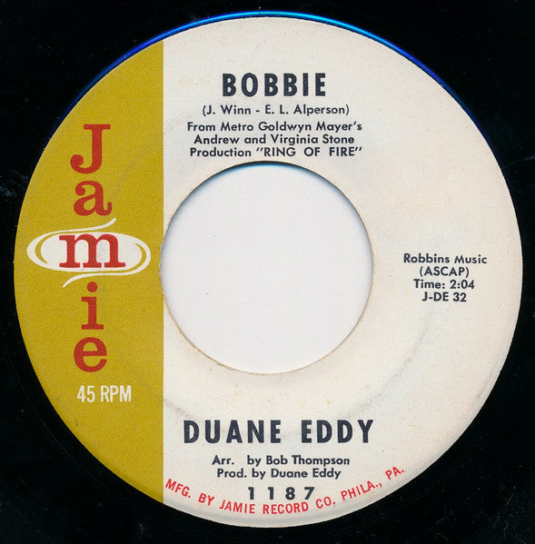 Duane Eddy : Ring Of Fire (7", Single)