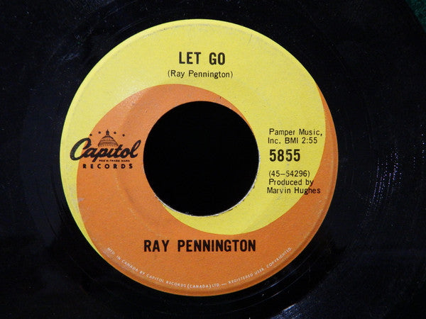 Ray Pennington : Ramblin' Man / Let Go (7", Single)