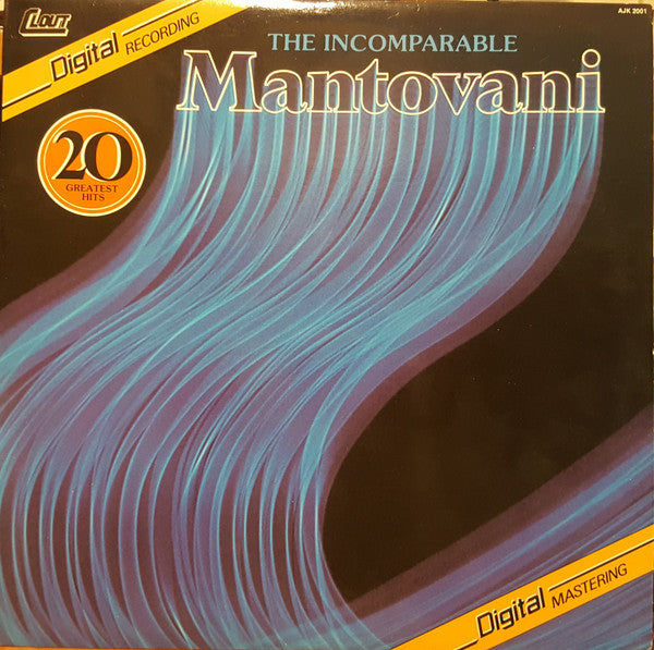 Mantovani : The Incomparable Mantovani/ 20 Greatest Hits (LP, Comp, Dig)