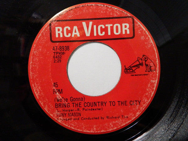 Tony Mason (8) : (We're Gonna) Bring The Country To The City / Lovely Weekend (7")