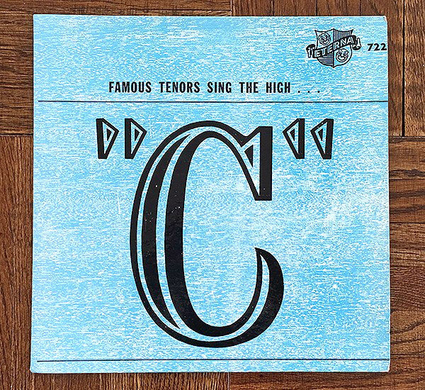 Various : Famous Tenors Sing The High "C" (LP, Comp, Mono)