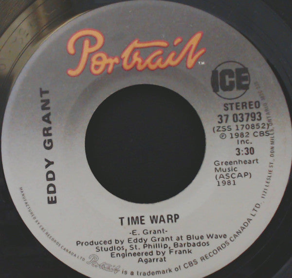 Eddy Grant : Electric Avenue / Time Warp (7", Single, Gre)
