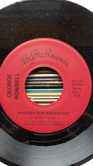 George Rowsell : Whiskey for Breakfast - Wonderful Years (7", EP)