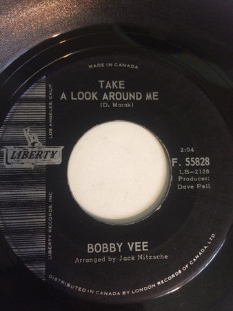 Bobby Vee : Run Like The Devil/Take A Look Around Me (7")