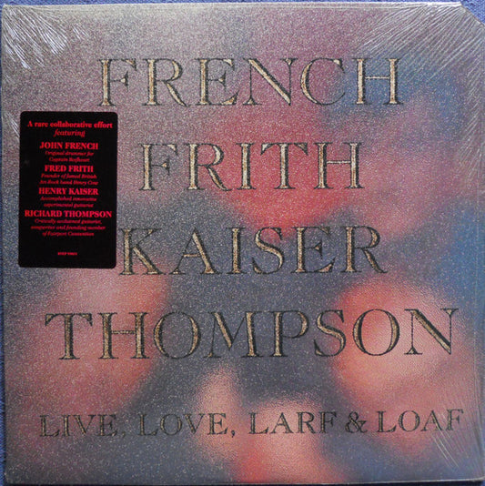 French Frith Kaiser Thompson : Live, Love, Larf & Loaf (LP, Album)