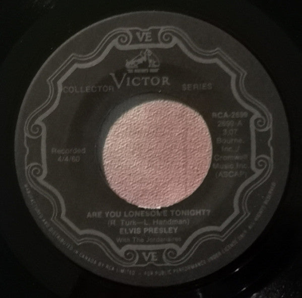 Elvis Presley : Are You Lonesome To-night / I Gotta Know (7", Single, RE)