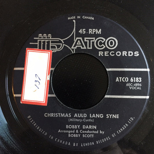 Bobby Darin : Christmas Auld Lang Syne (7", Single)